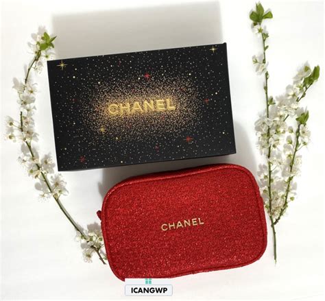 chanel beauty holiday set bag|chanel tweed makeup gift set.